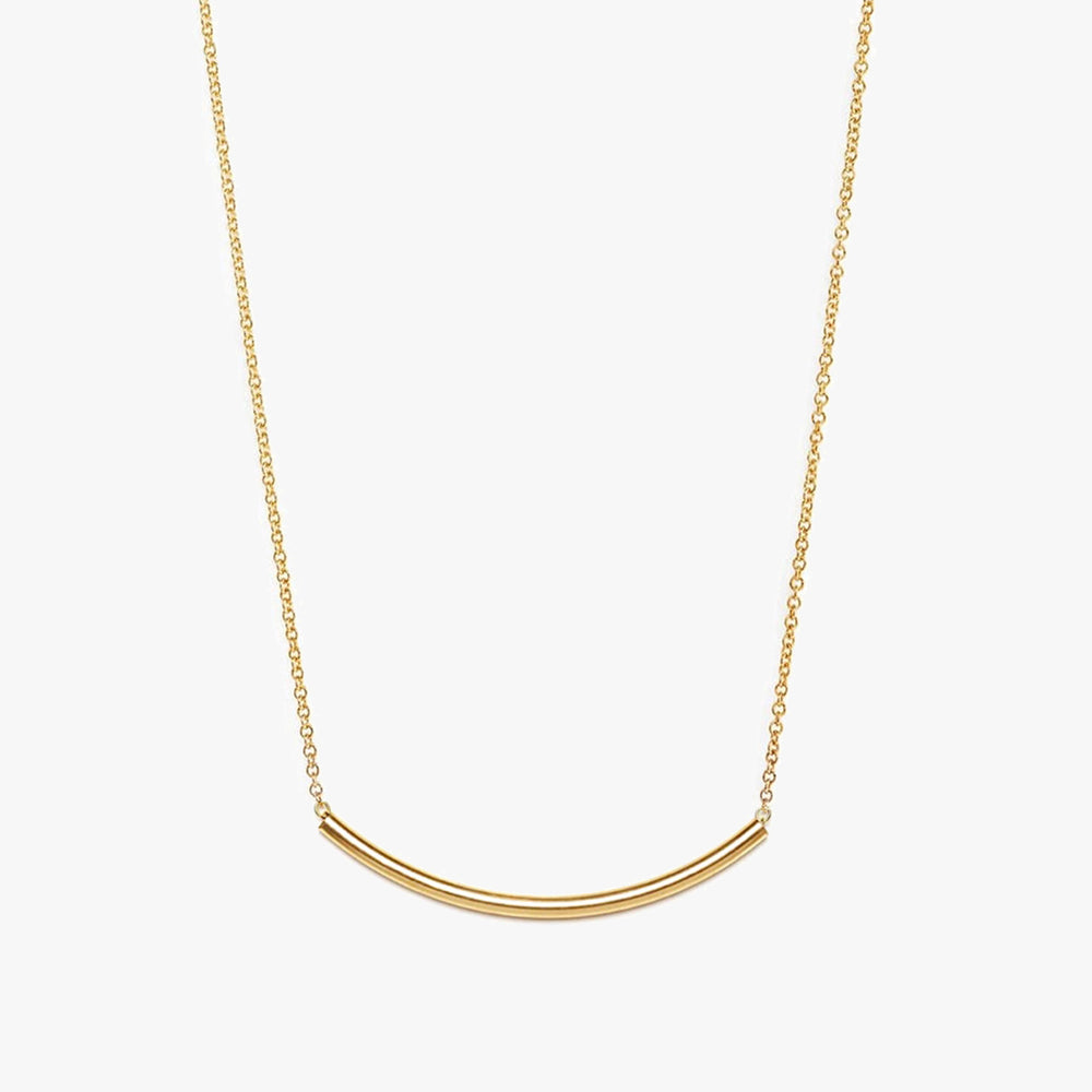 う*め様 CURVE BAR NECKLACE　（アンティーク） CURVE BAR NECKLACE （アンティーク）