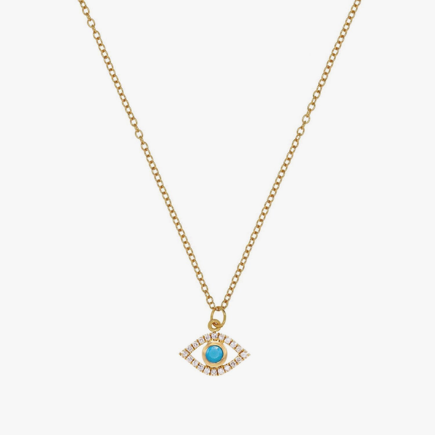 Evil Eye Turquoise Necklace