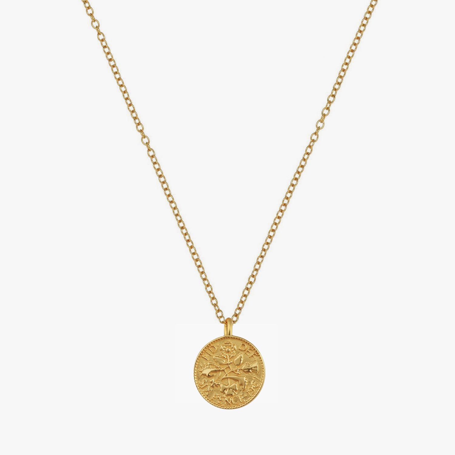 Medallion Coin Necklace