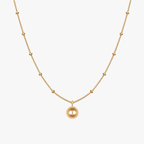 Ballsatellitenkette Halskette