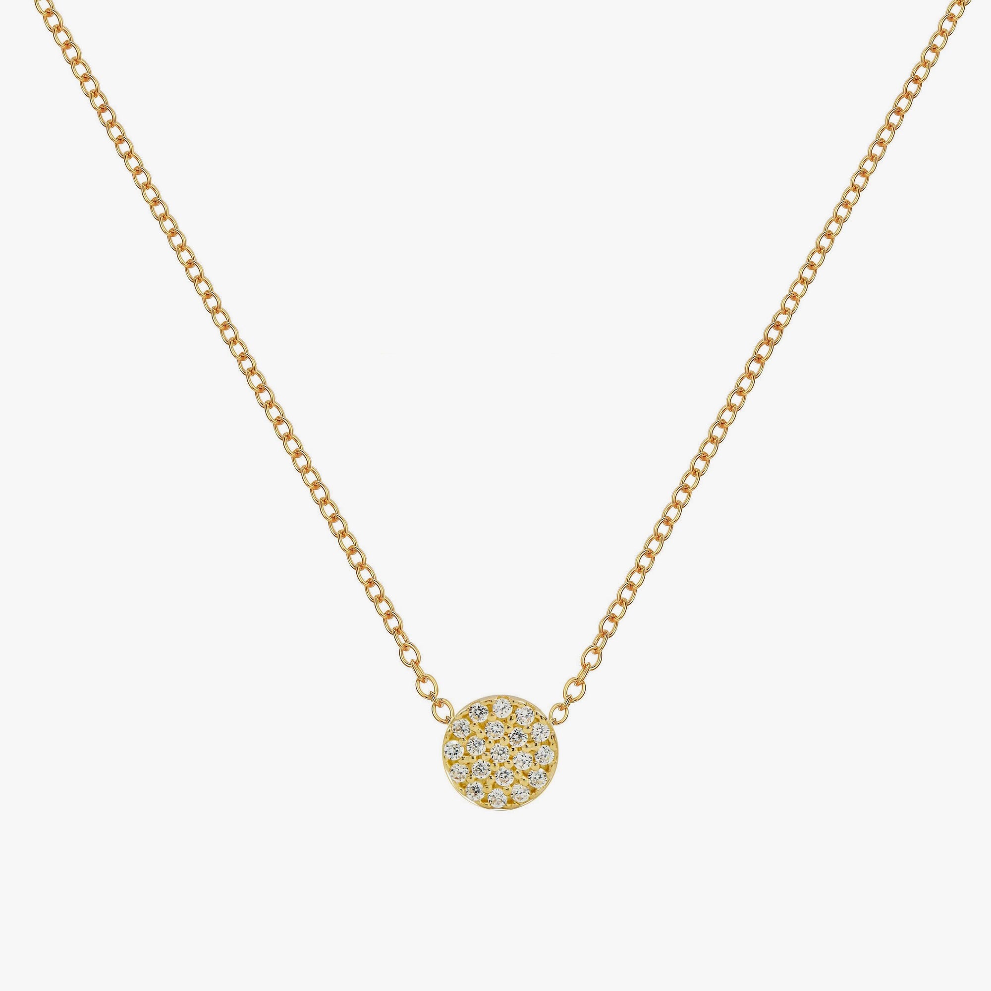 Dazzling Full Circle Necklace