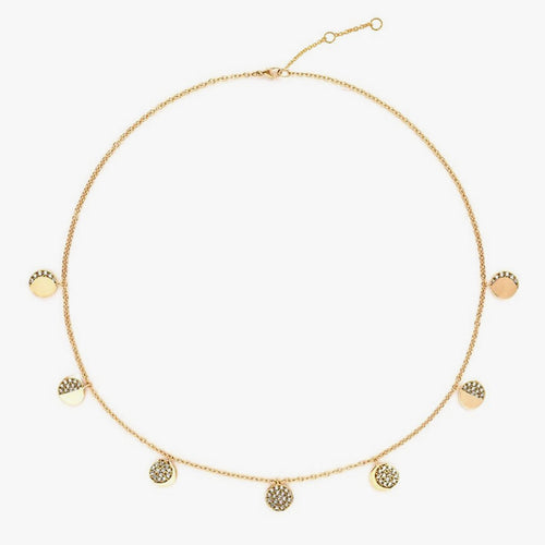 Sparkle Moon Phase Necklace