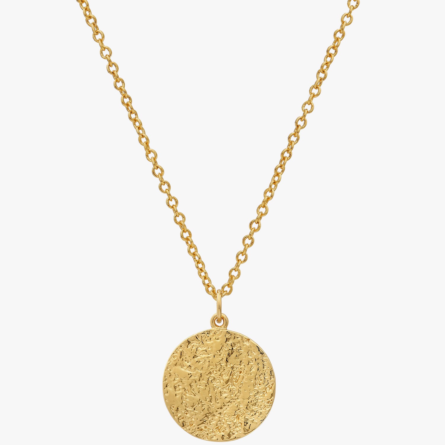 Vintage Disc Necklace