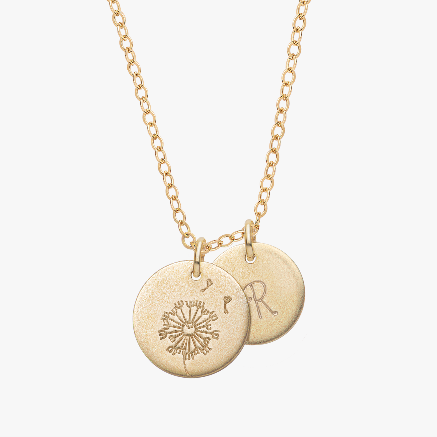 Personlig blomsterhalskæde