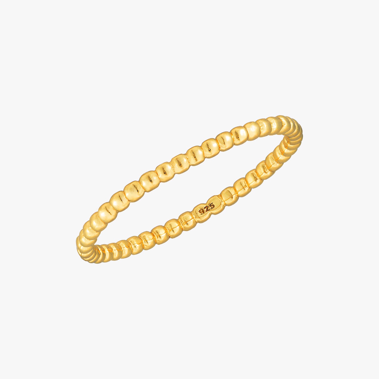 Bubble Ring 18K Women's Gold Ring – ZNZ Jewelry Affordagold