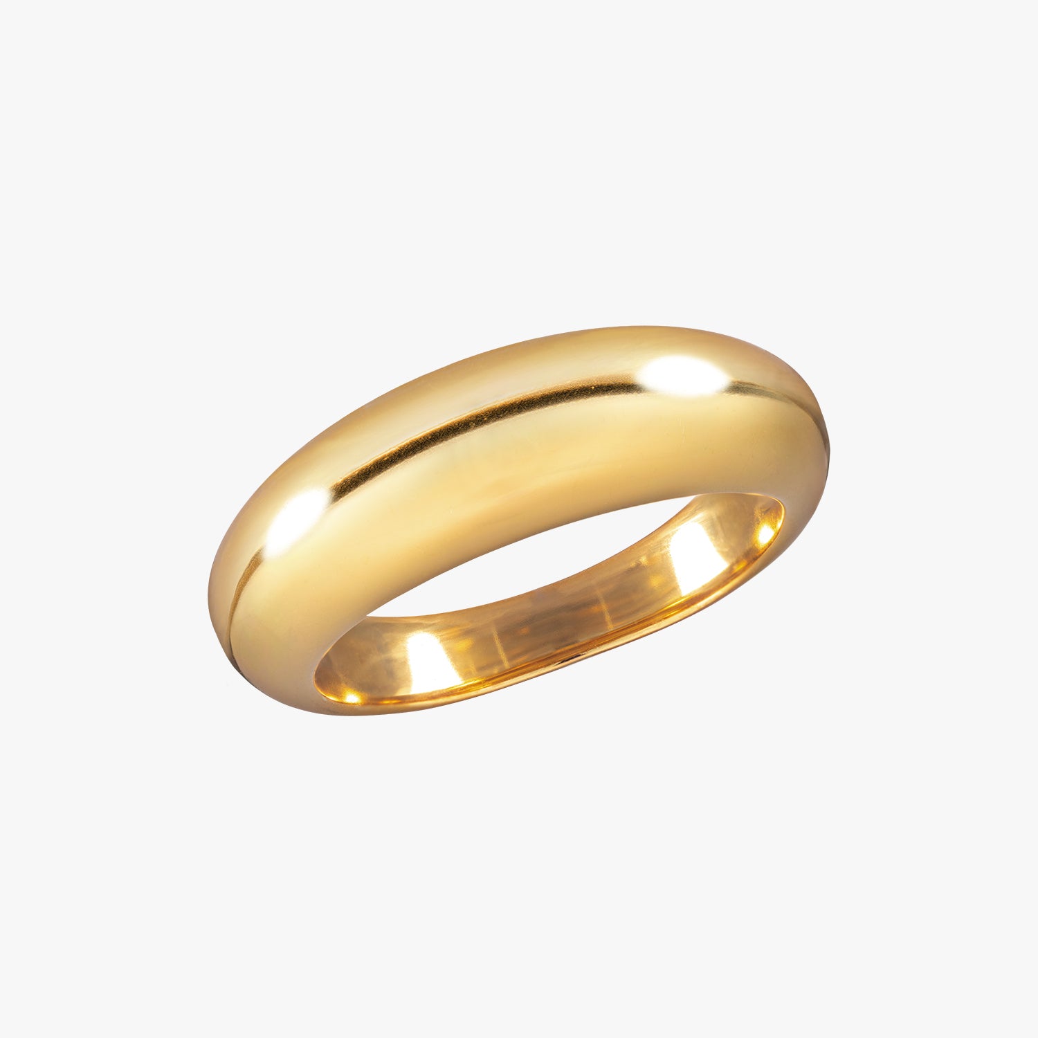 Kuppel Ring Gold