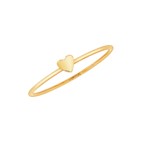 Heart-Shaped Diamond Accent Ring in 10K Gold | Peoples Jewellers