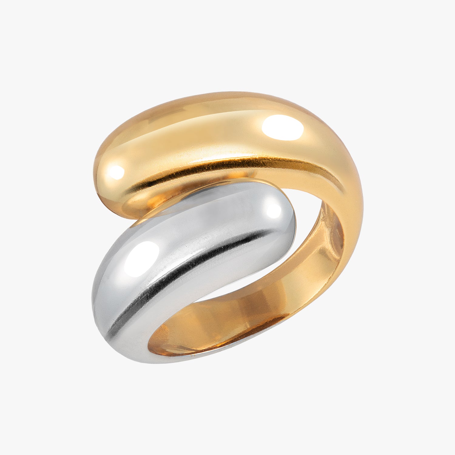 Twin Dome Ring