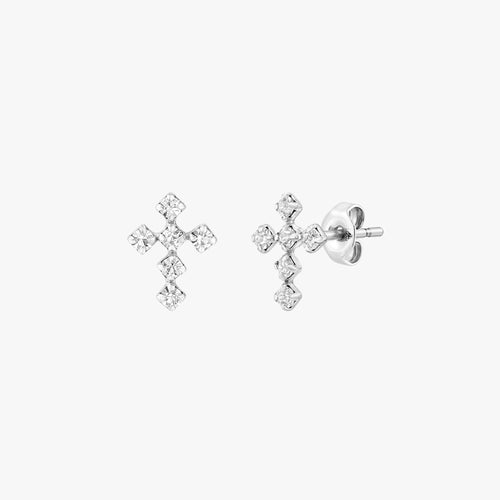 Stunning Cross Stud Earrings