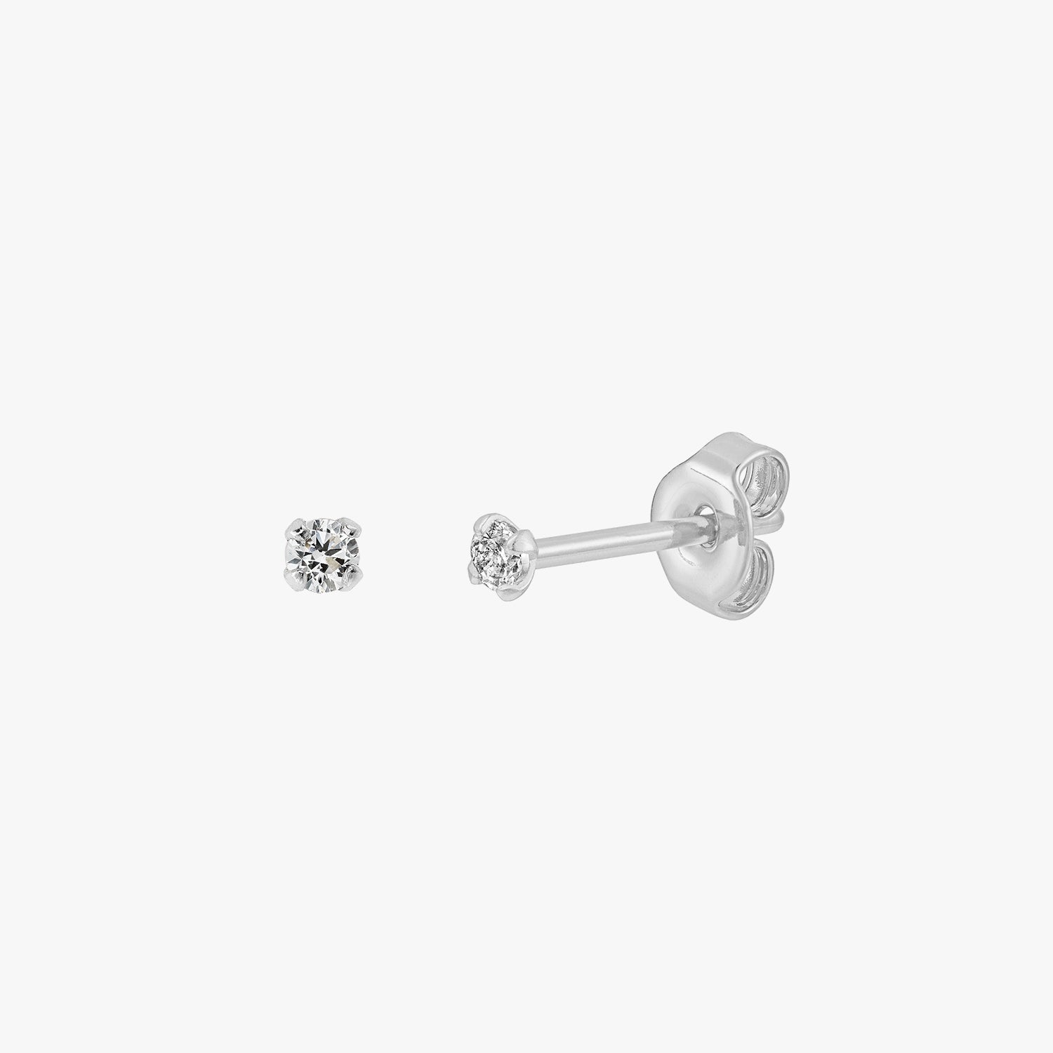 Sparkly CZ Stud Earrings