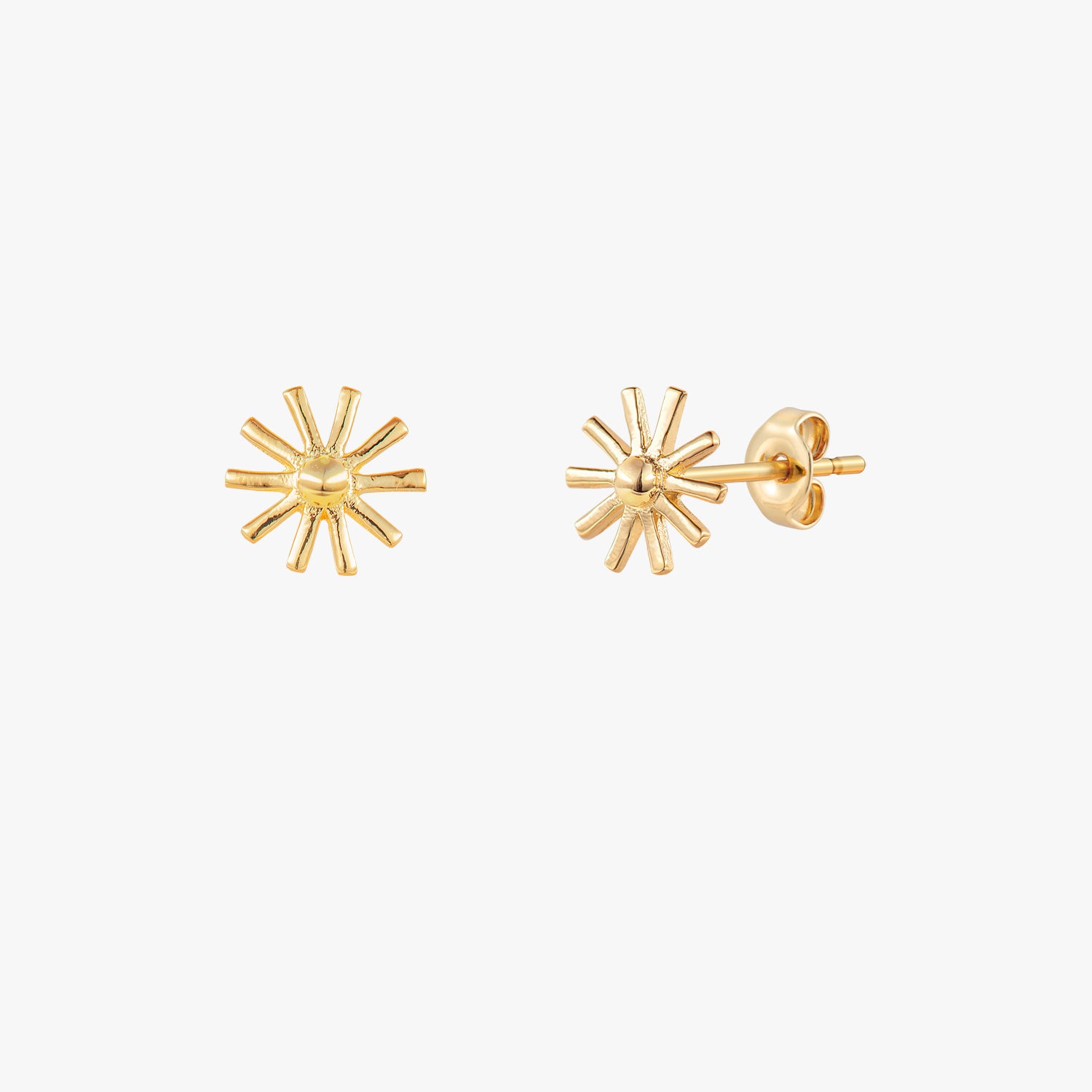 Sunburst Stud Earrings