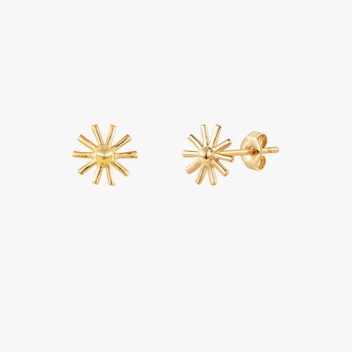 Sunburst Stud Earrings