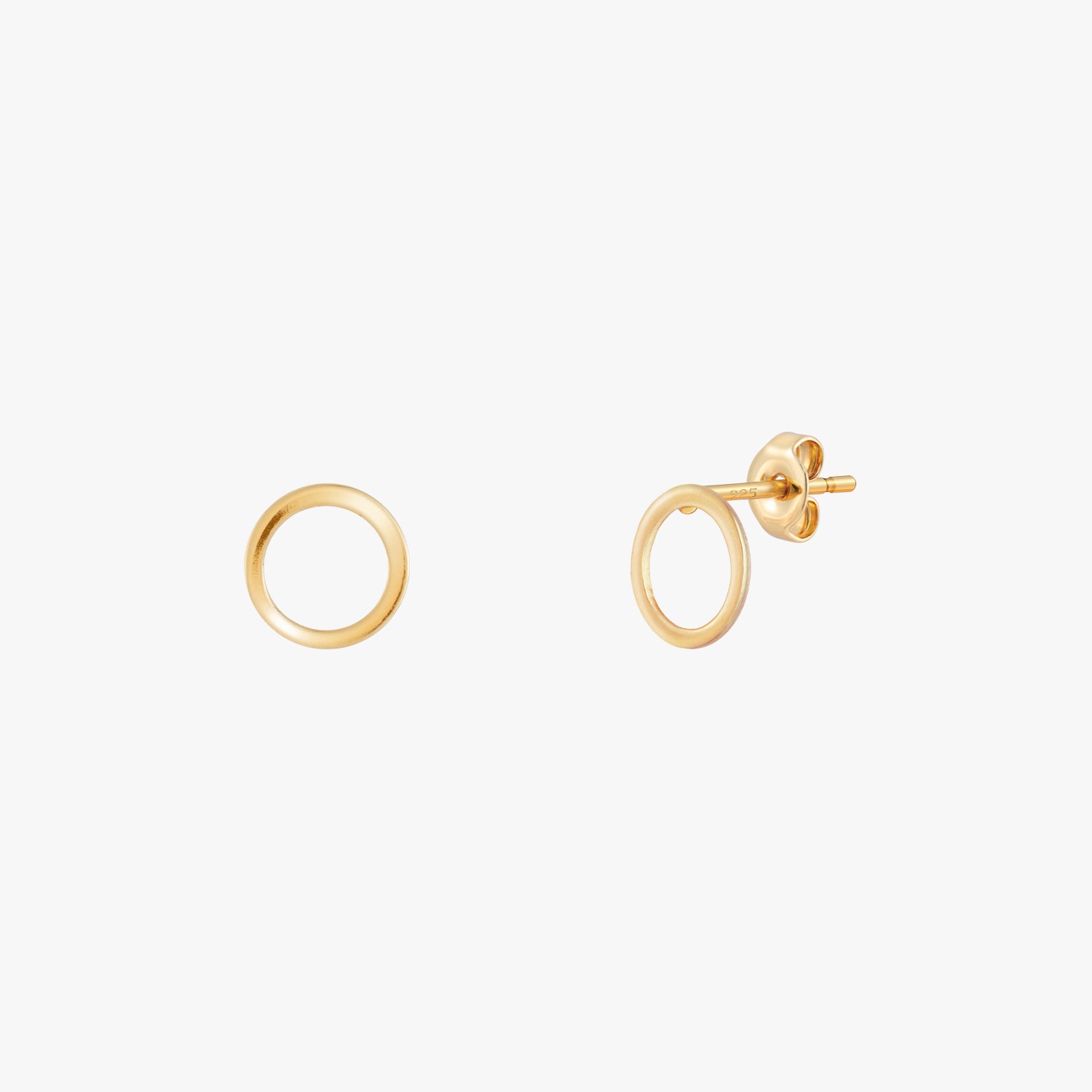 ☆HEI☆ sv925 mini cone earring HE24SPESG684XXFR SCULPTED MINI HOOP EARRINGS - SILVER | COS