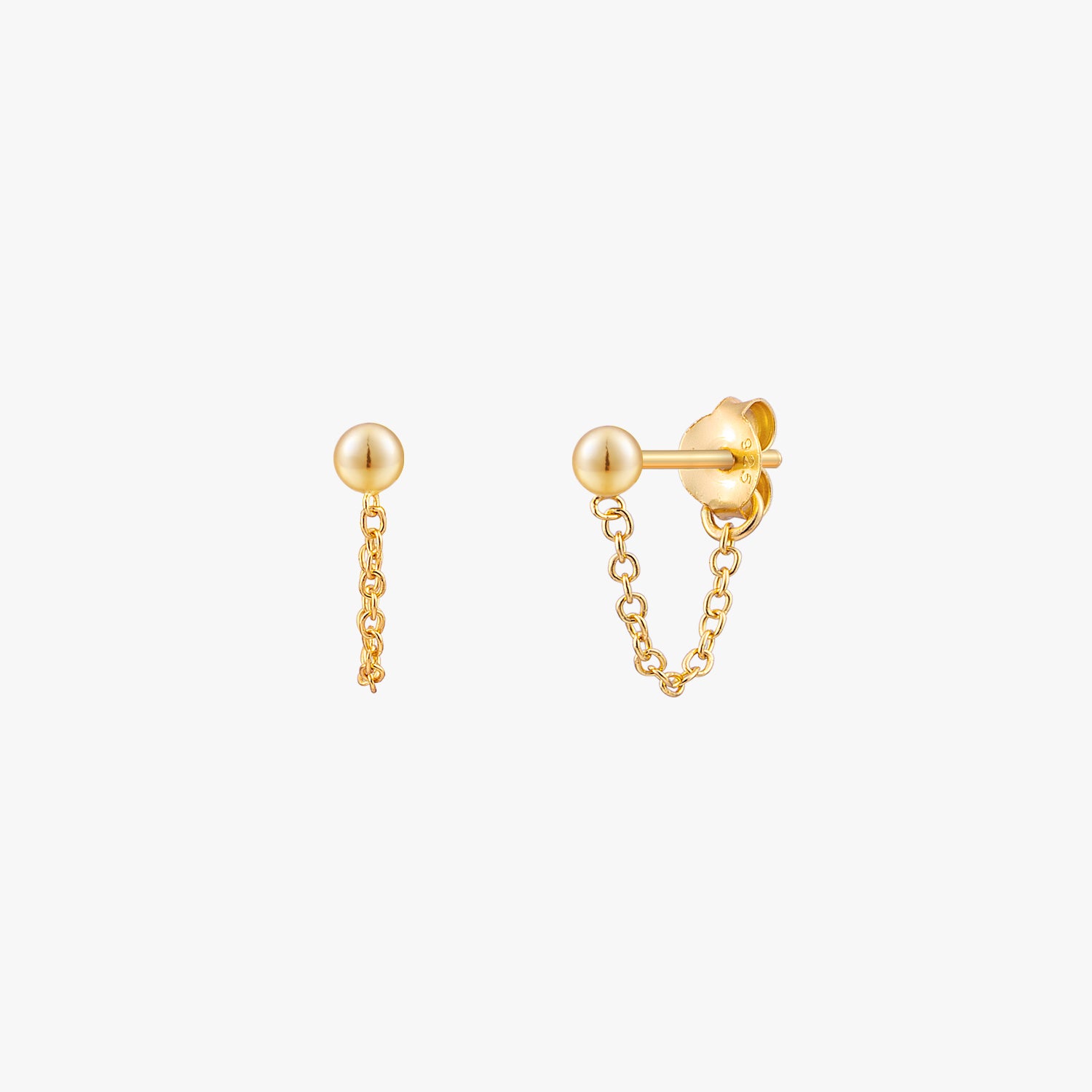 Ball Chain Earrings J CO Jewellery