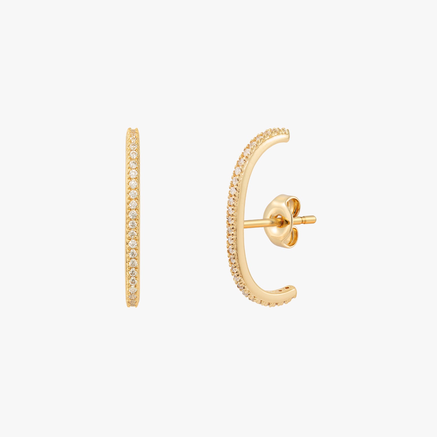 Luxe Pave SuspenderEarrings