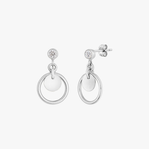 Sparkle Saturn Earrings