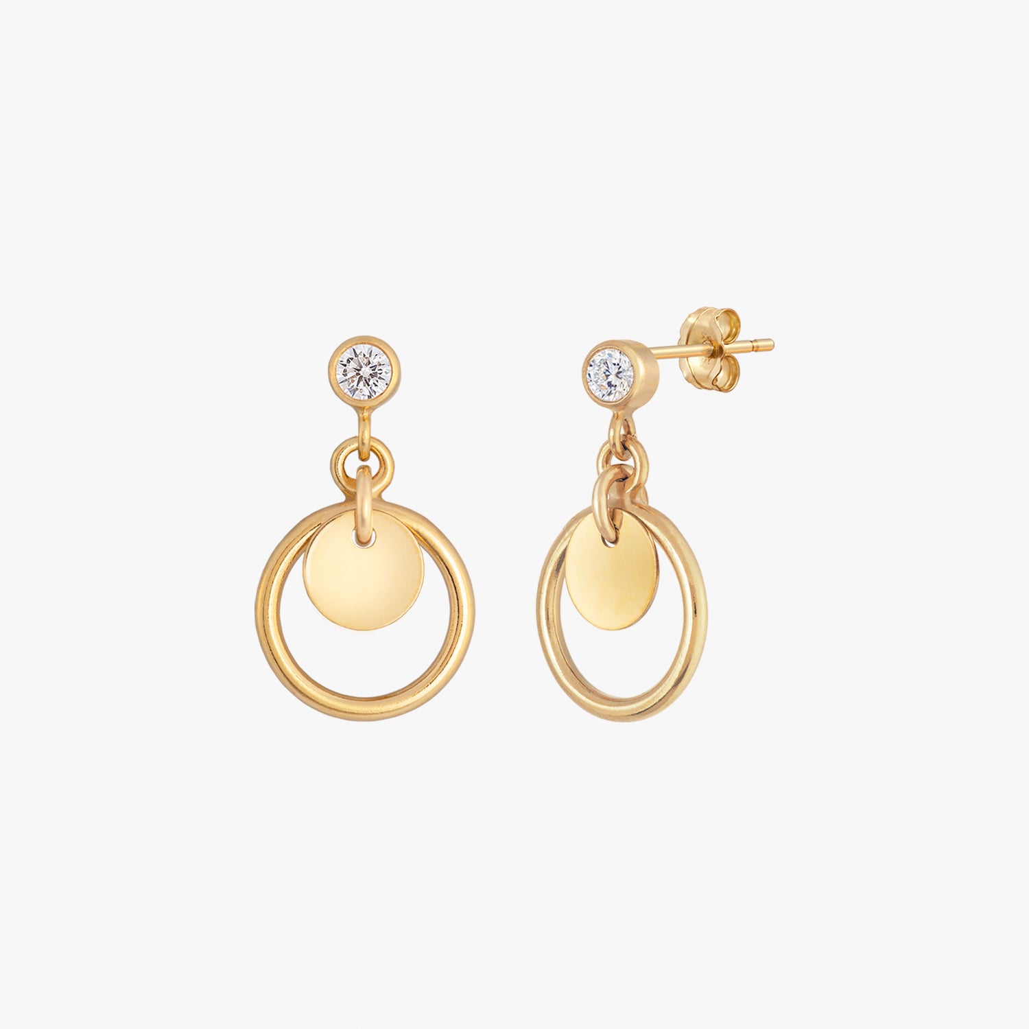 Sparkle Saturn Earrings