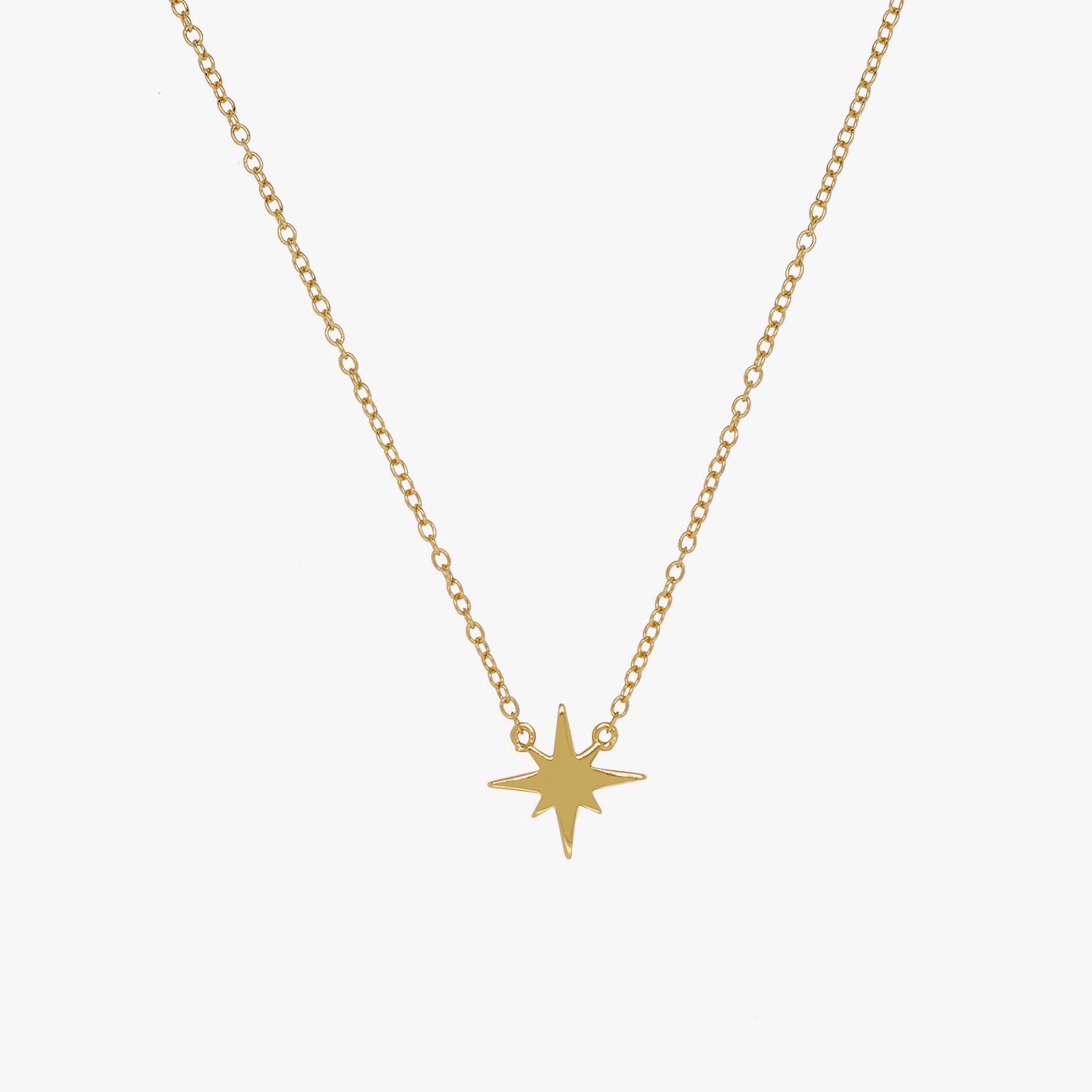 Minimal Starburst Necklace