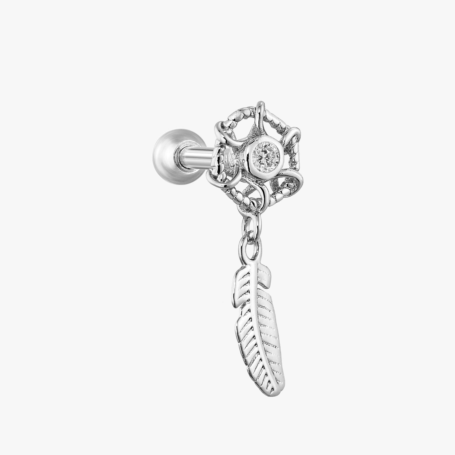 Dream catcher cartilage earring outlet