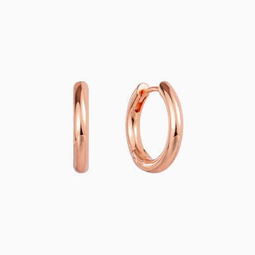 Minimal Clicker Hoop Earrings