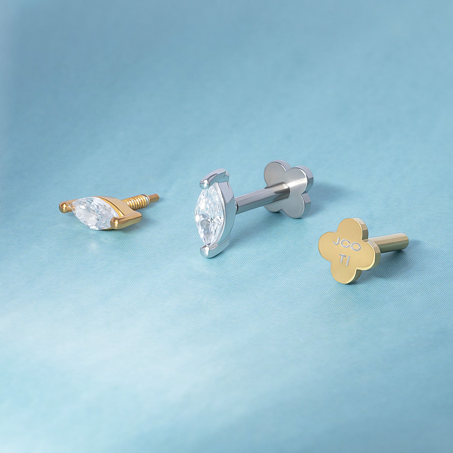 Micro Labret Interno Filettato Marquise