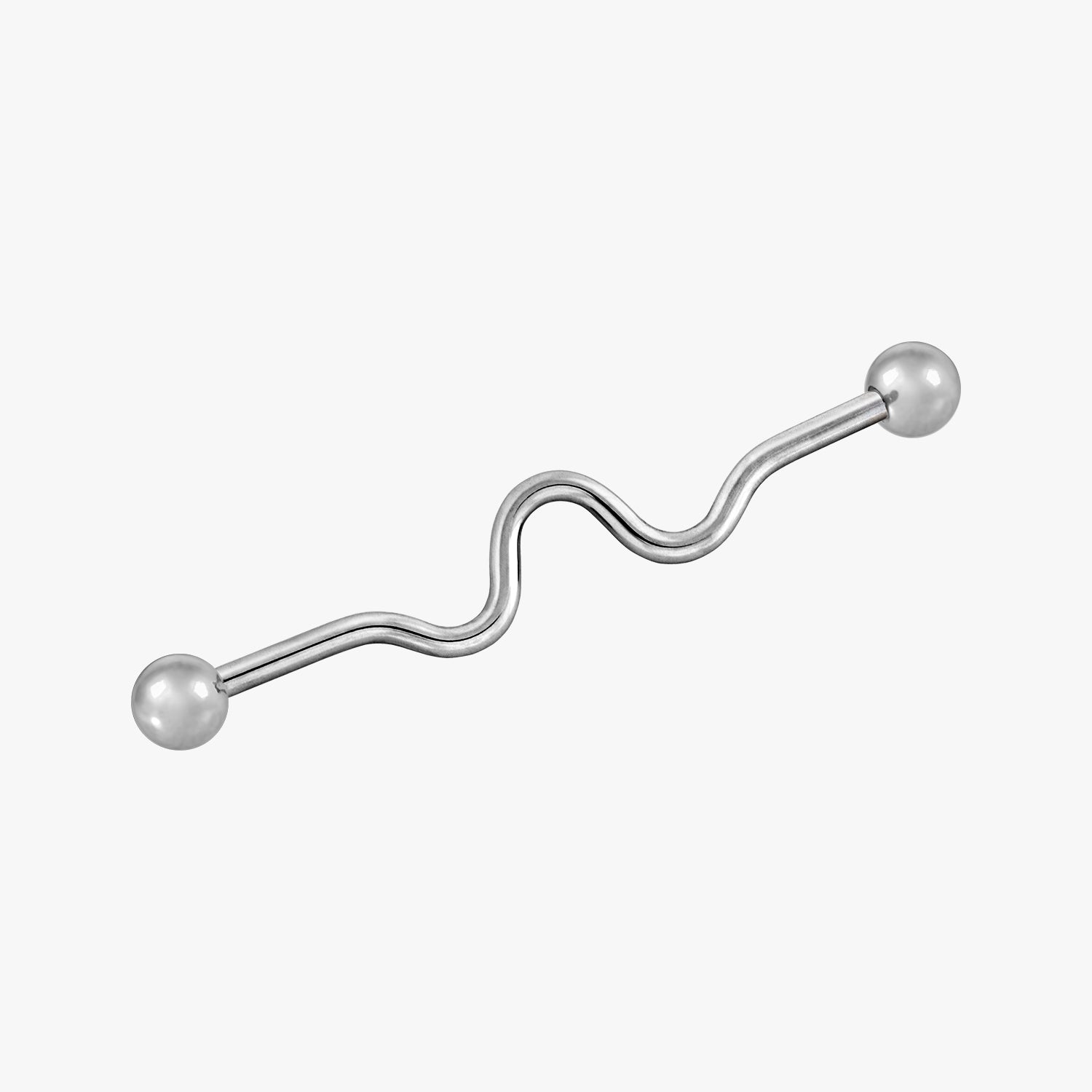 Sterling silver industrial bar 2025