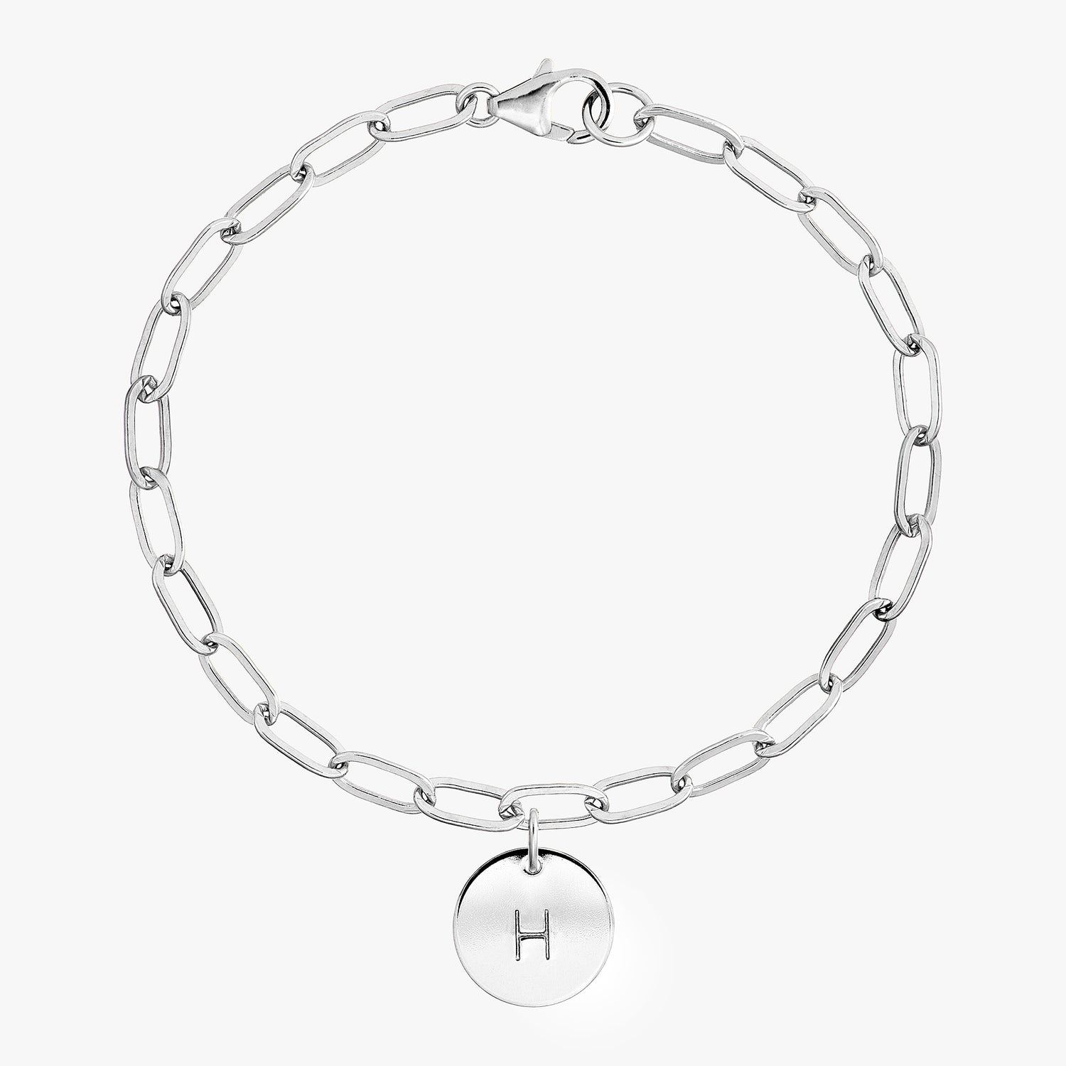 Personalized Isabel Initial Charm Bracelet