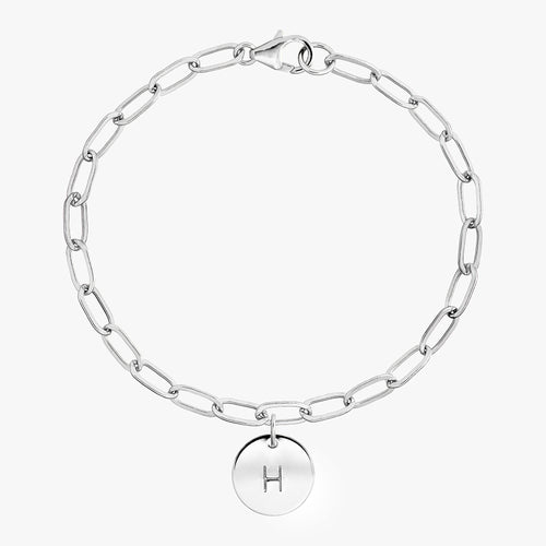 Personalized Isabel Initial Charm Bracelet