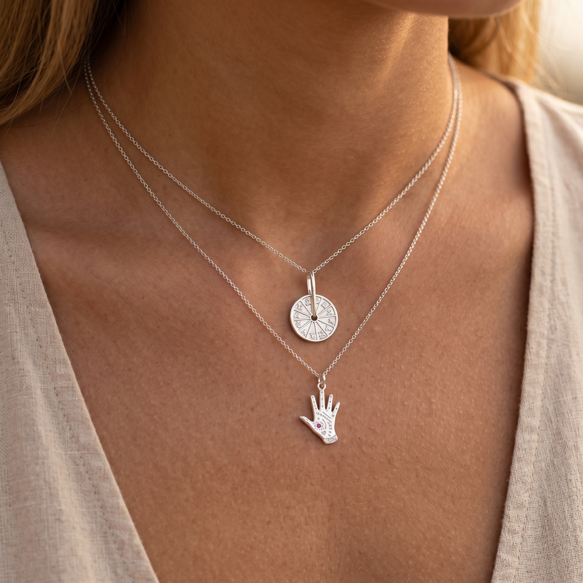 Amulet Wiel Hanger Ketting