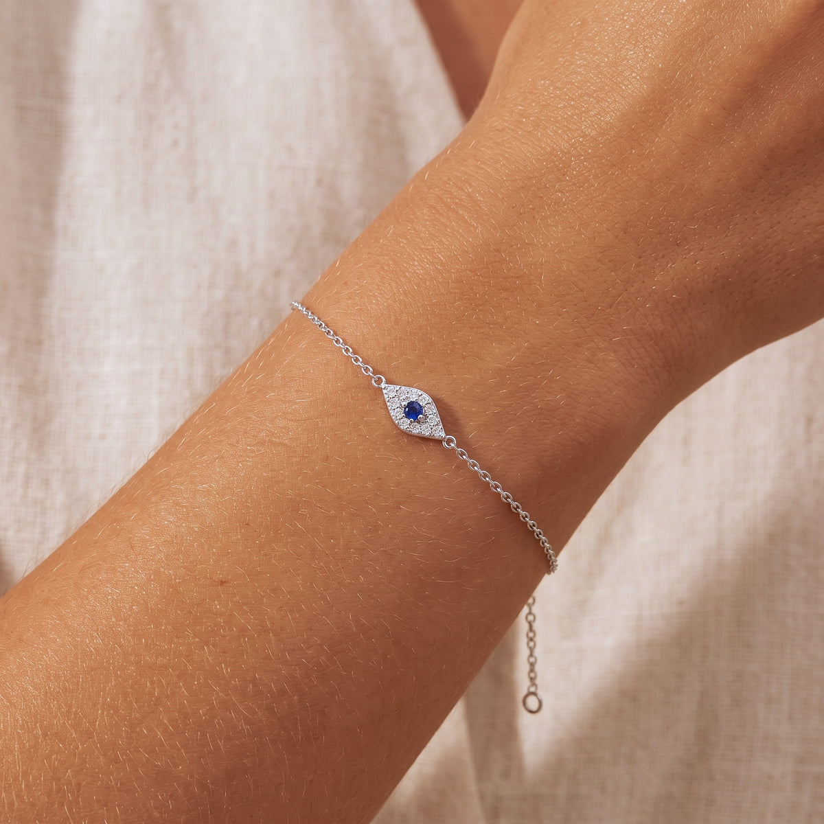 Sparkle Evil Eye Bracelet