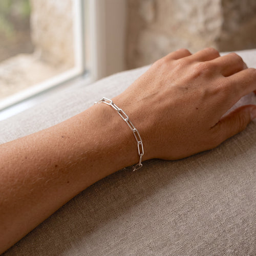 Muse -Papierclipkettenarmband