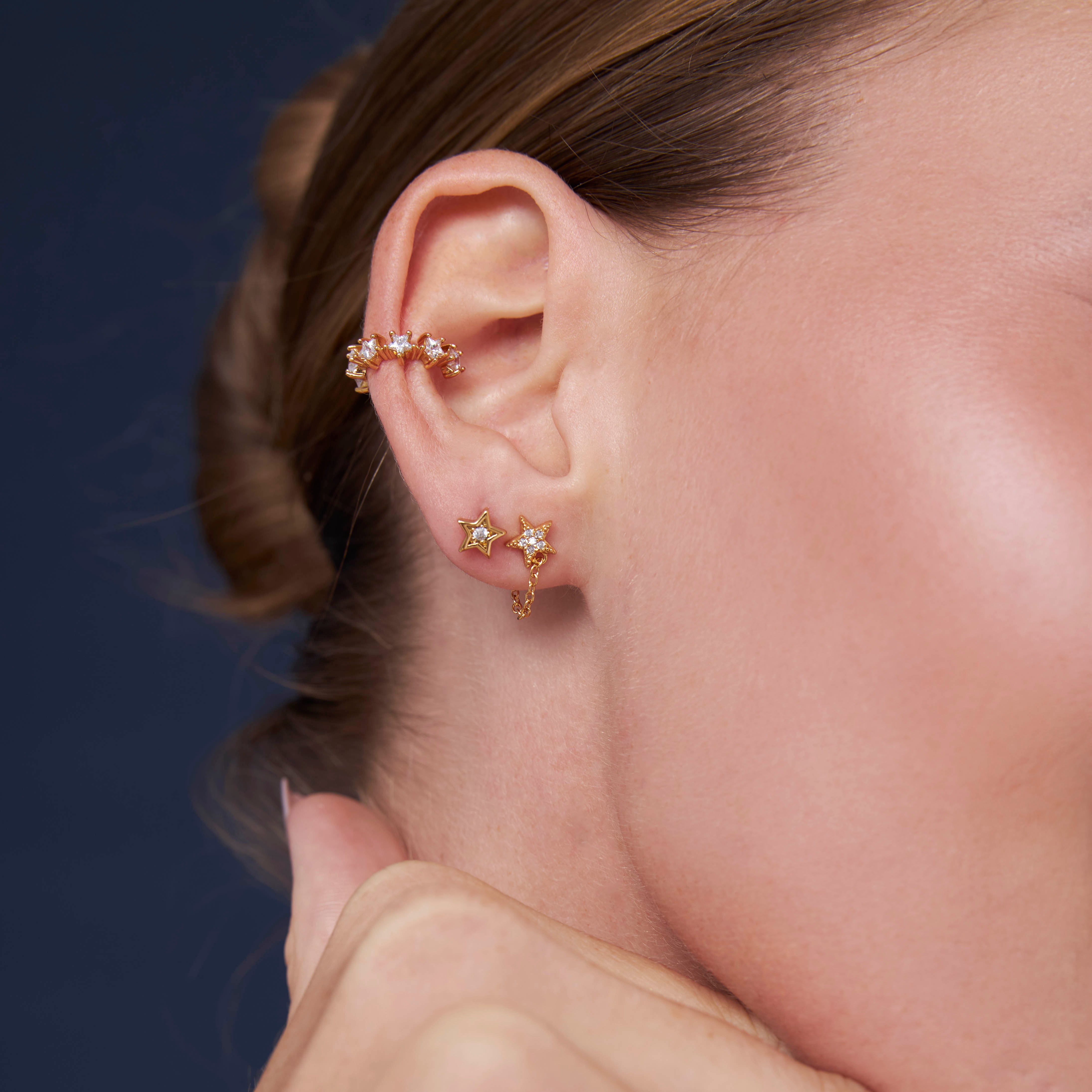 944】ピアス/イヤリングと指輪のセット (プチフラワーシルバー 944】ピアス/イヤリングと指輪のセット (プチフラワーシルバー