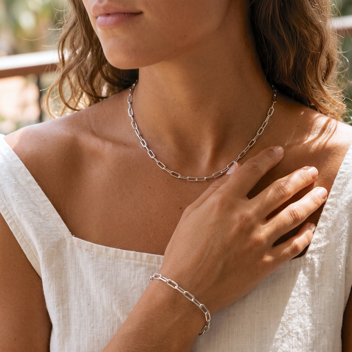Collier de chaîne de cadenas