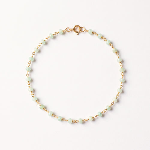 Lite Aqua Agate Bracelet
