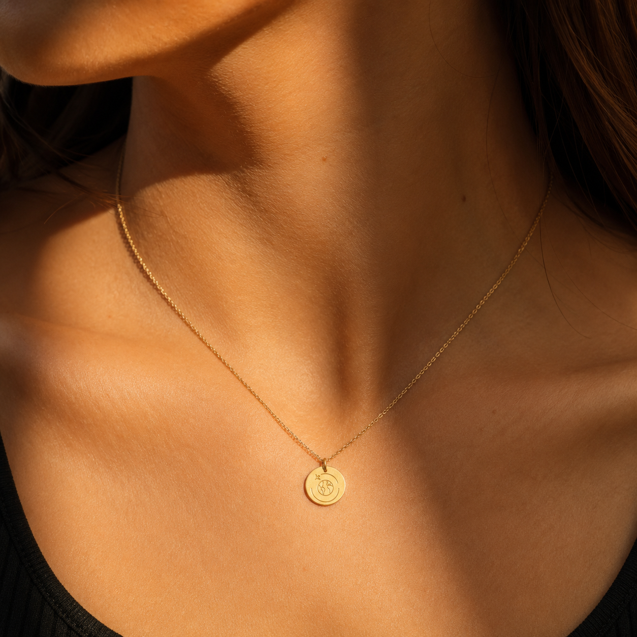 Personalized Travel Necklace