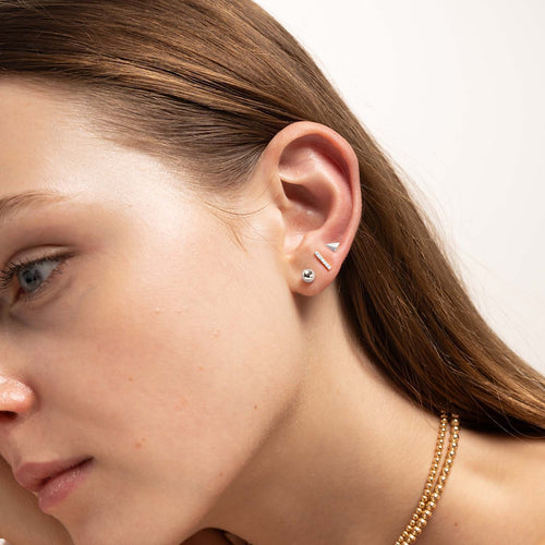 Statement Classic Ball Stud Earrings