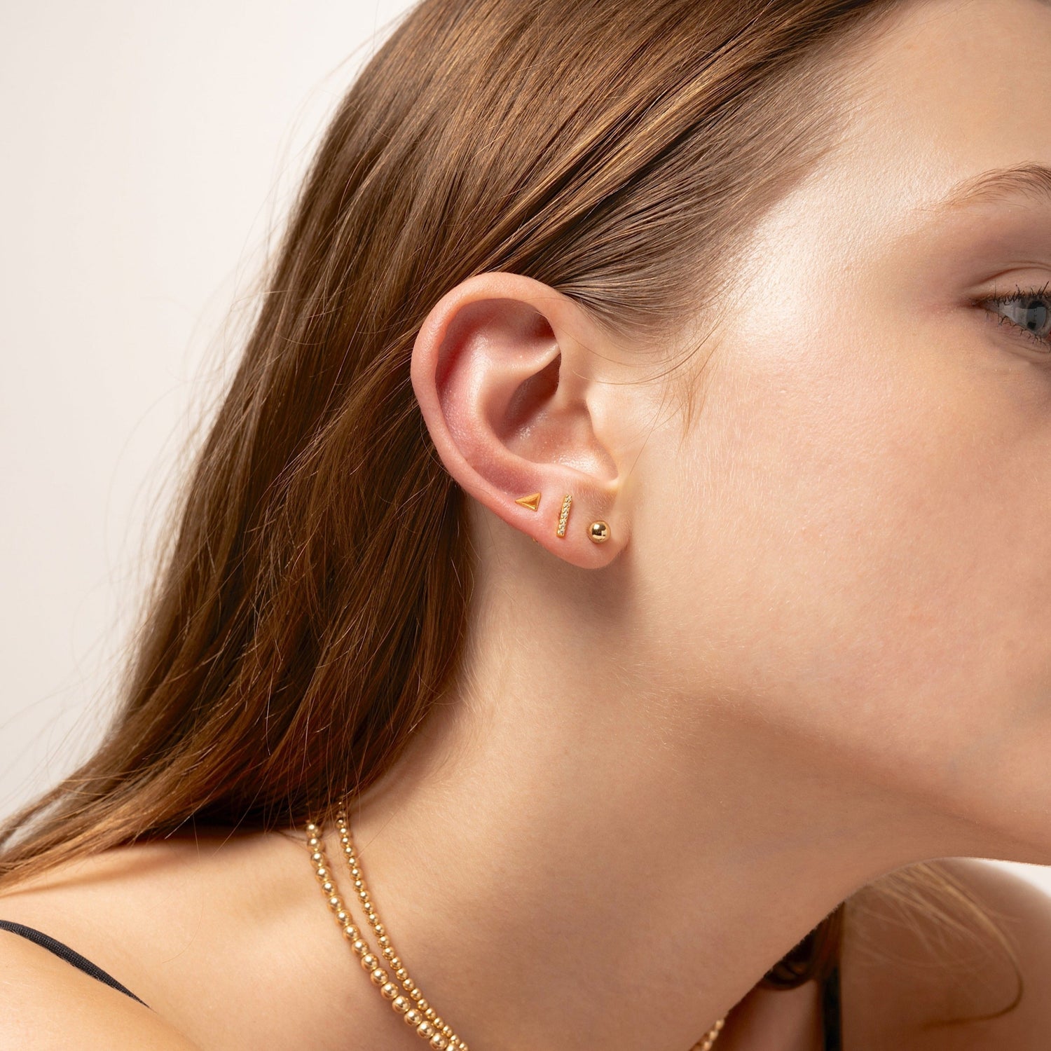 14k Gold 4mm Pearl Post Earrings – Dandelion Jewelry
