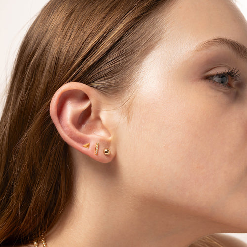 Statement Classic Ball Stud Earrings