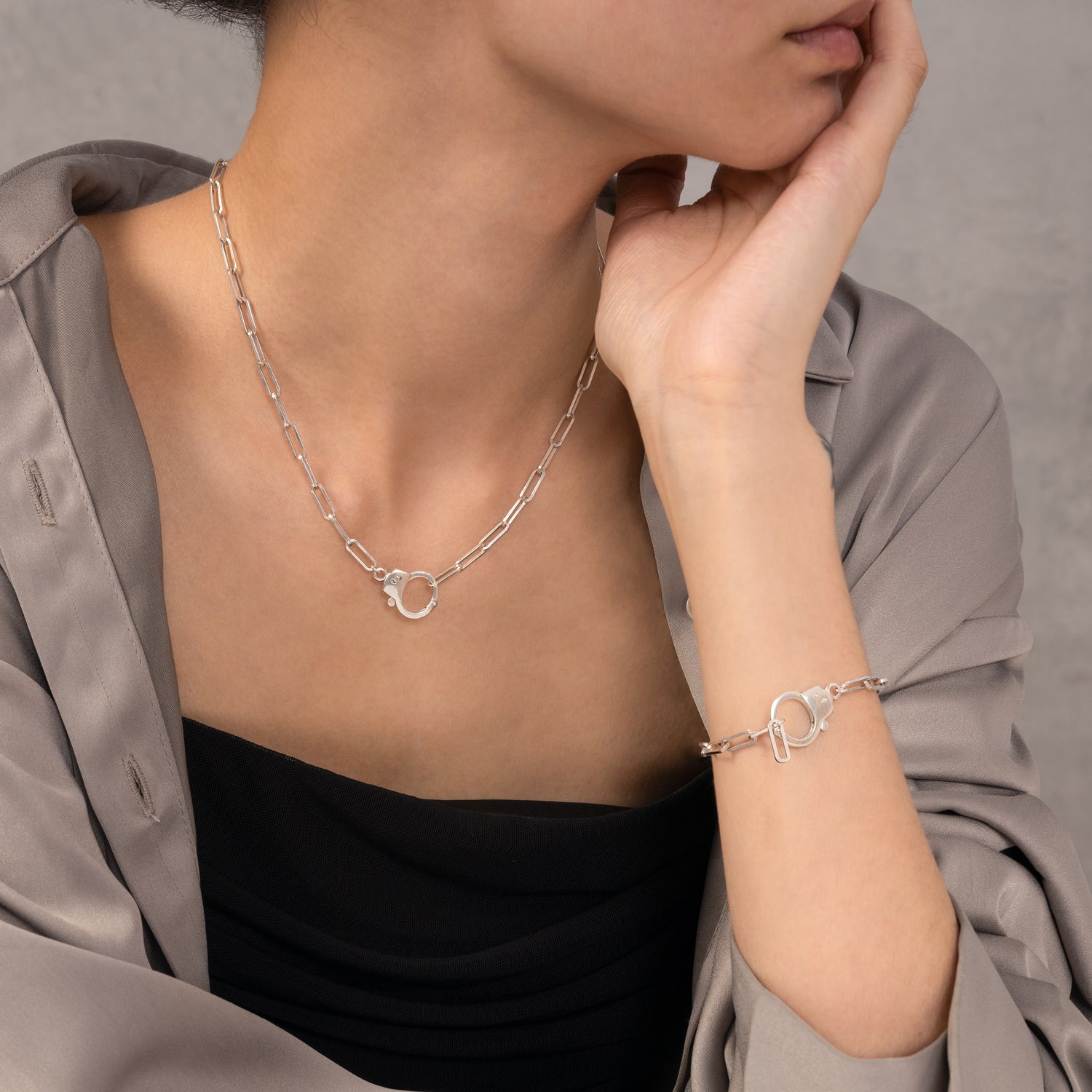 Gelang Rantai Cuff You Forever