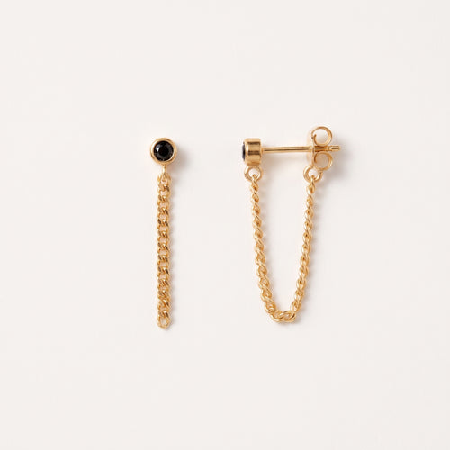 Boucles d'oreilles de la chaîne de trottoir