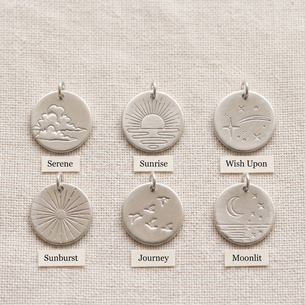 Kalung Cahaya Langit yang Dipersonalisasi