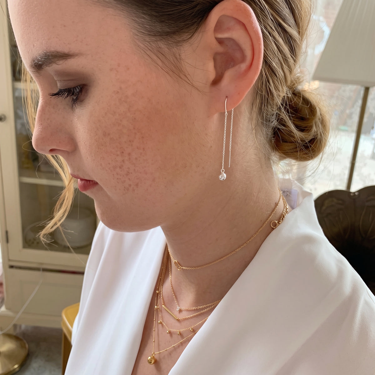 Ball chic oreille filet