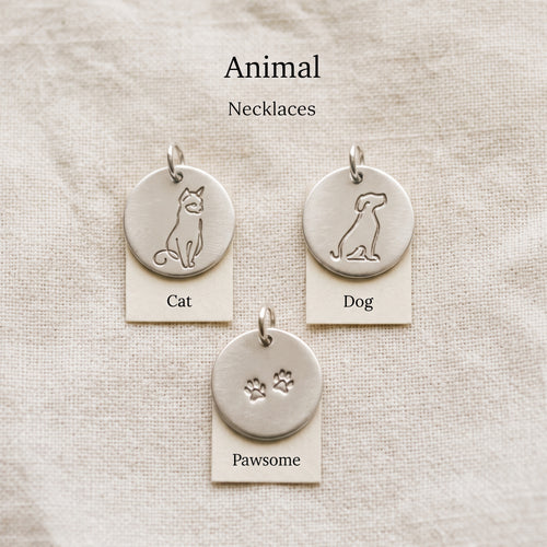 Personalized Animal Necklace