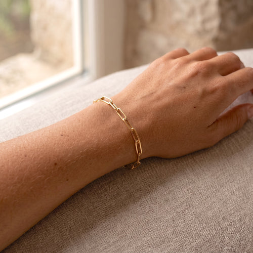 Muse -Papierclipkettenarmband