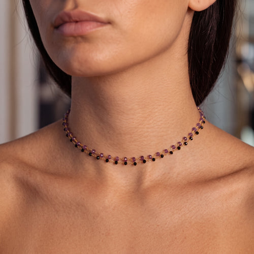 Black Spinel Choker