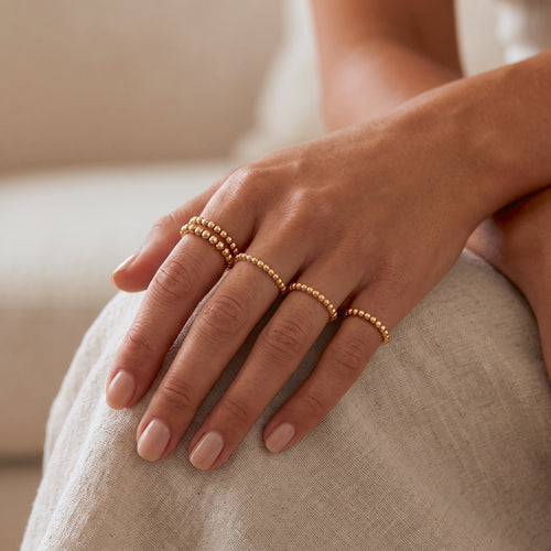 Elastic Bead Ring