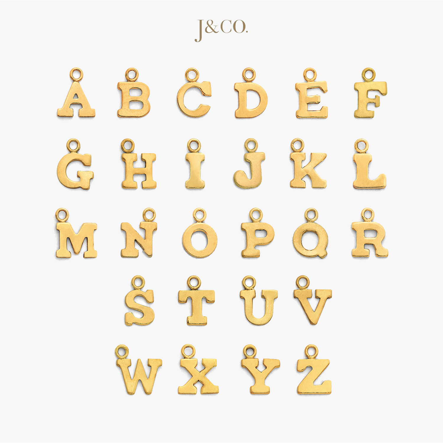 パーソナライズされた文字ブレスレット