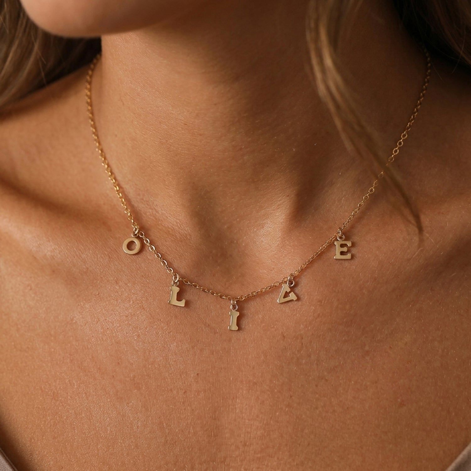 Personalized Letter Necklace
