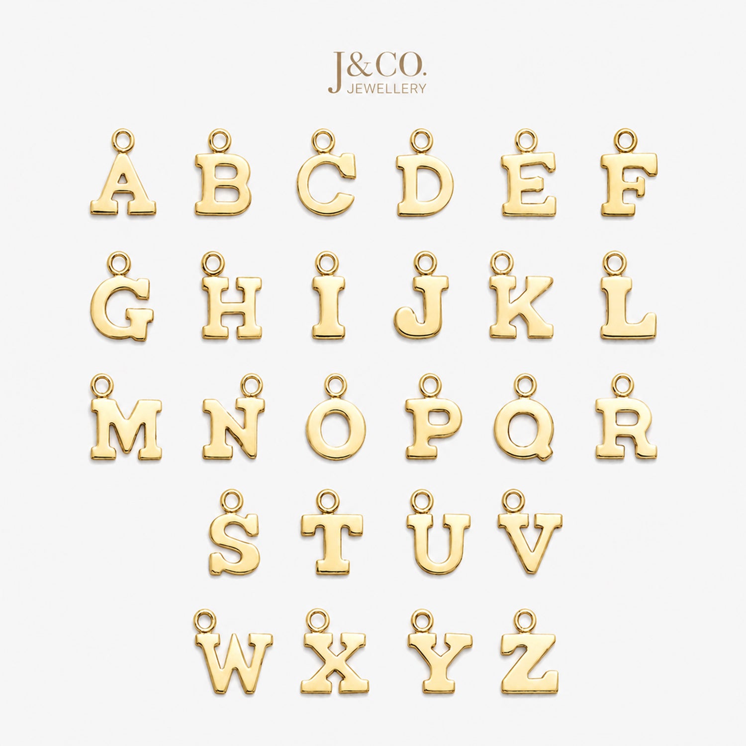 Boucles d'oreilles à lettres personnalisées