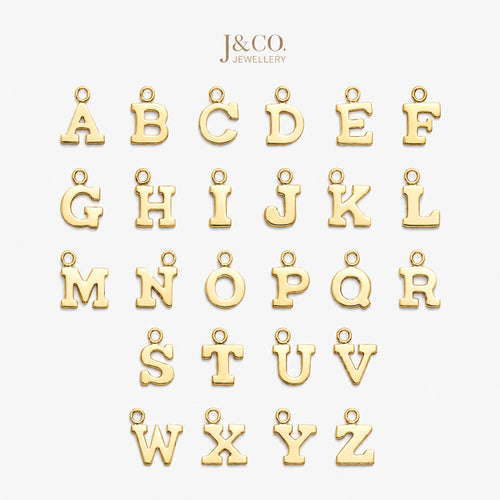 Boucles d'oreilles à lettres personnalisées